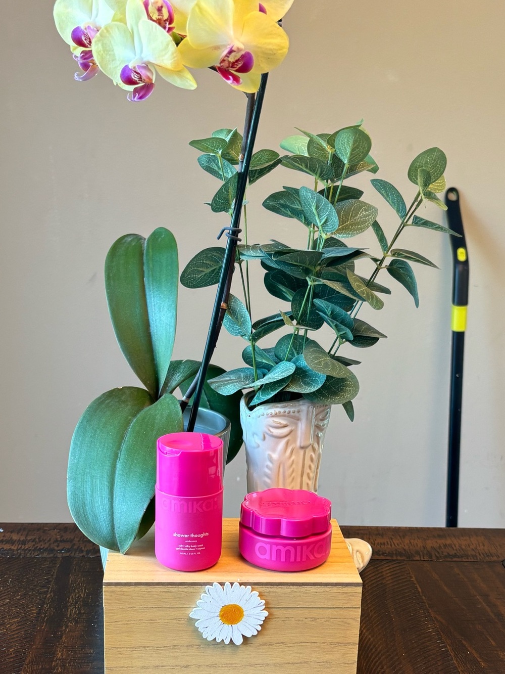amika Bright Pink Skincare Moisturizer Duo